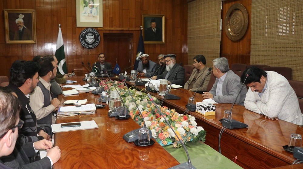 Meetup of the Vice chancellors of the greater campus, campus police and administration at University of Peshawar